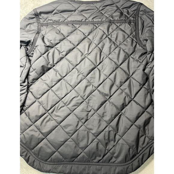 Athleta Quilted Jacket Size Medium Black - Picture 3 of 7